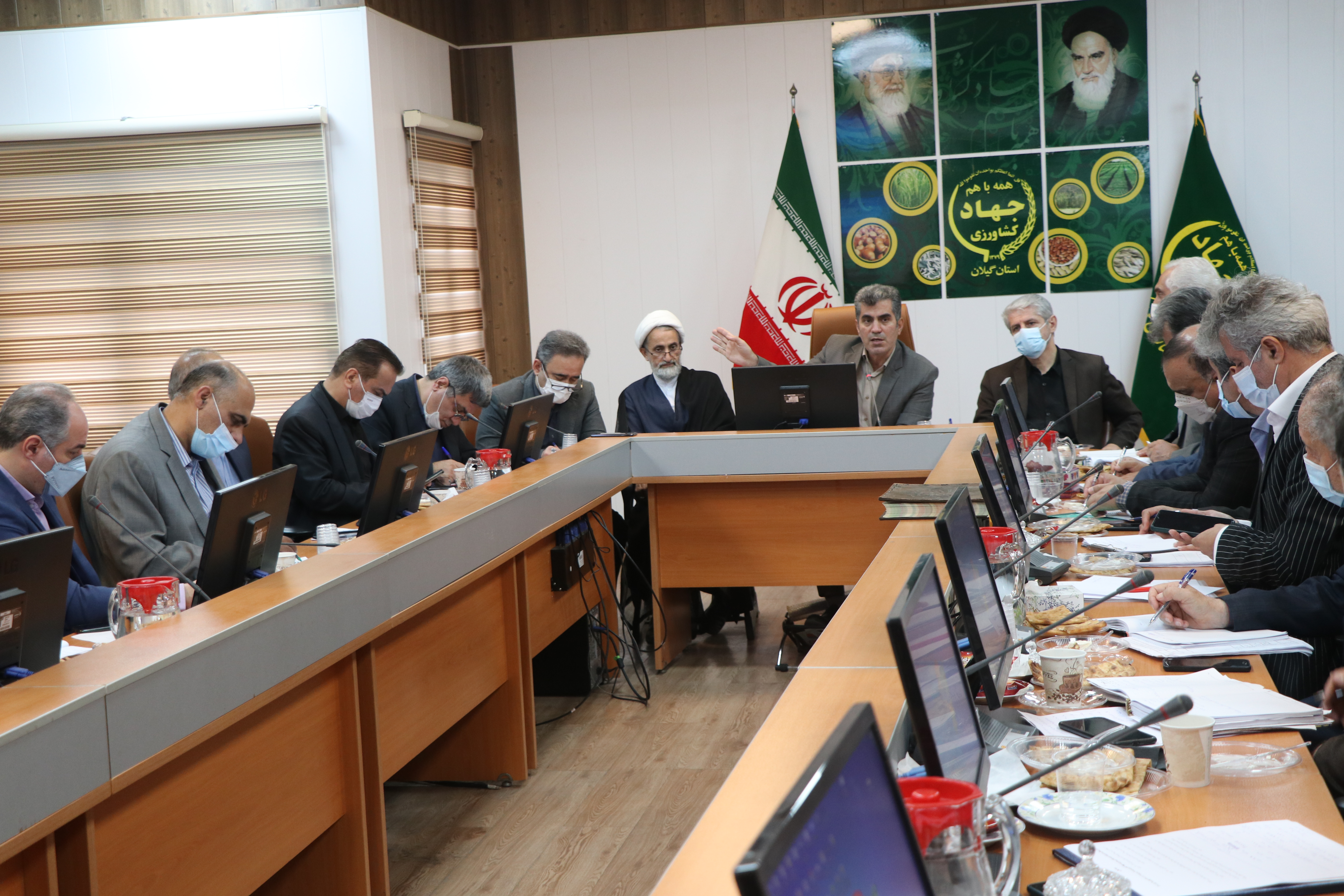 تاکید رئیس سازمان جهاد کشاورزی بر تکریم ارباب رجوع در جلسه شورا مدیران
