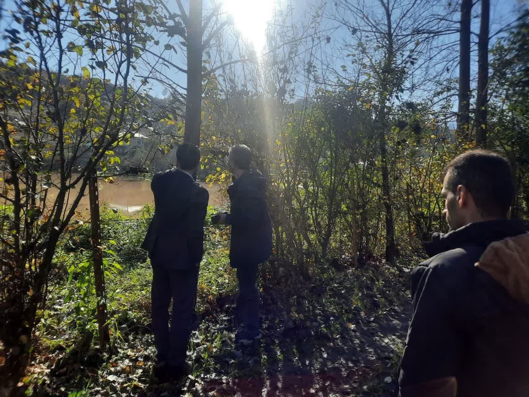 عملیات بررسی میدانی آب بندانهای لنگرود آغاز شد