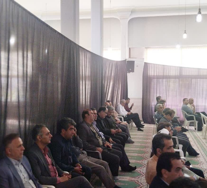 مراسم شهادت امام باقر(ع) و گرامیداشت سالروز آزادسازی خرمشهر در سازمان جهاد کشاورزی گیلان