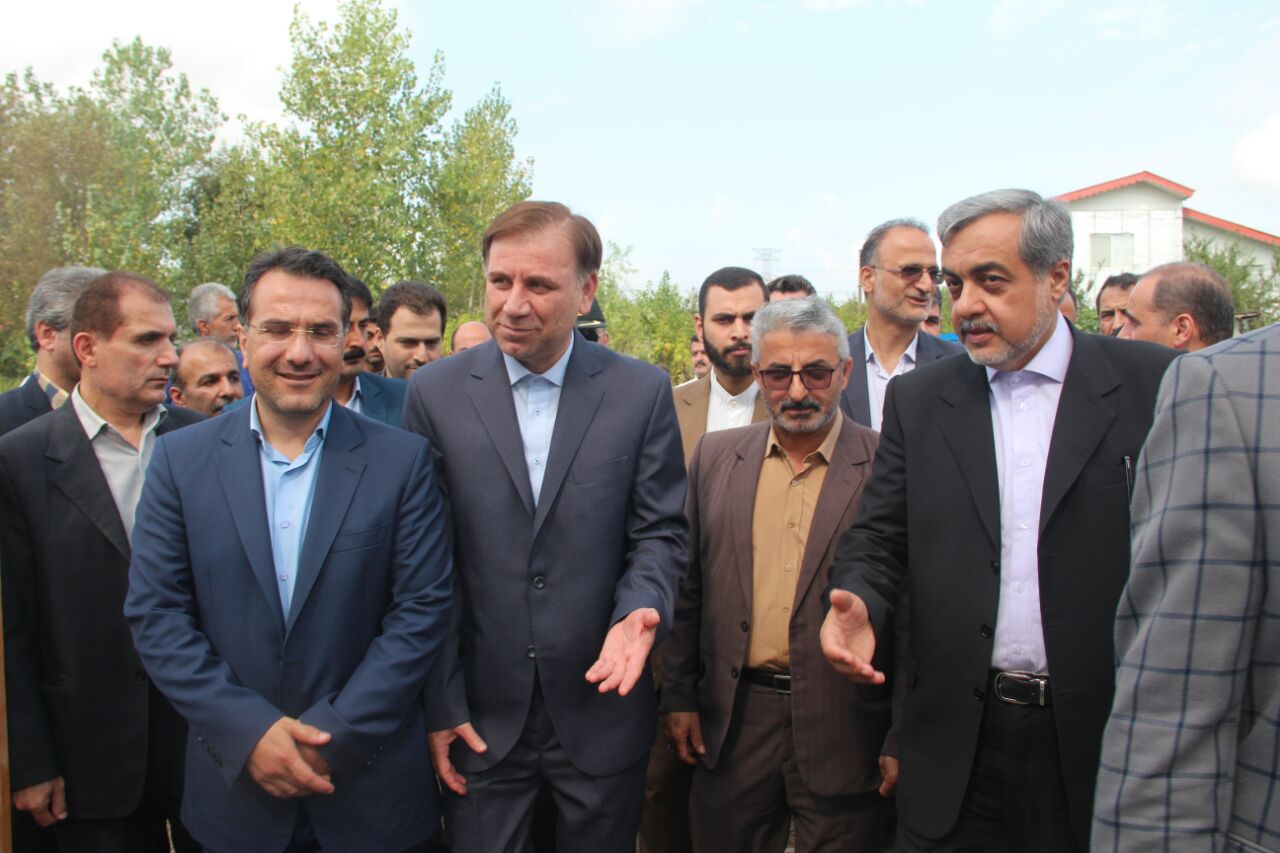 افتتاحیه طرح های صنعتی، عمرانی و بوم گردی در لاهیجان