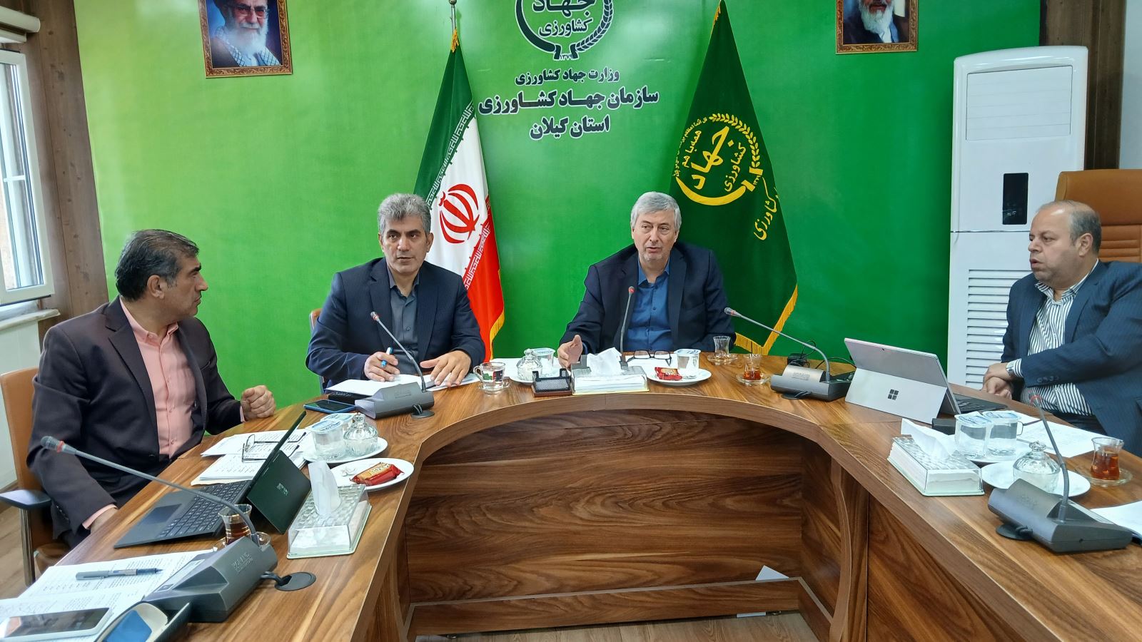 کمیسیون طرحهای غیرکشاورزی سازمان جهاد کشاورزی گیلان برگزار شد