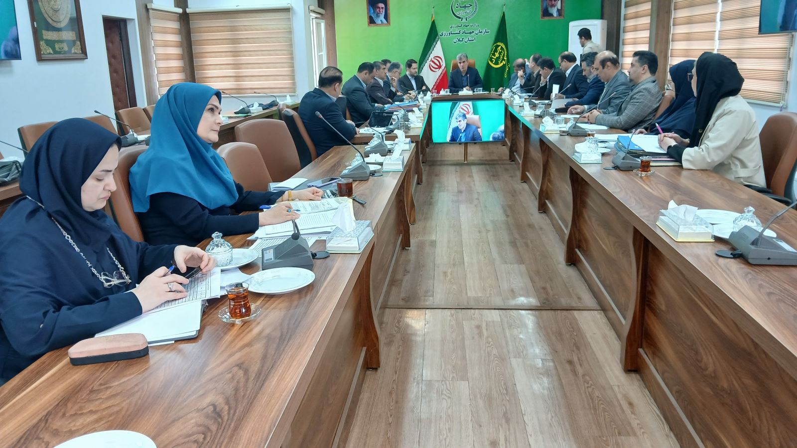 کمیسیون تبصره یک ماده یک در سازمان جهاد کشاورزی گیلان برگزار شد