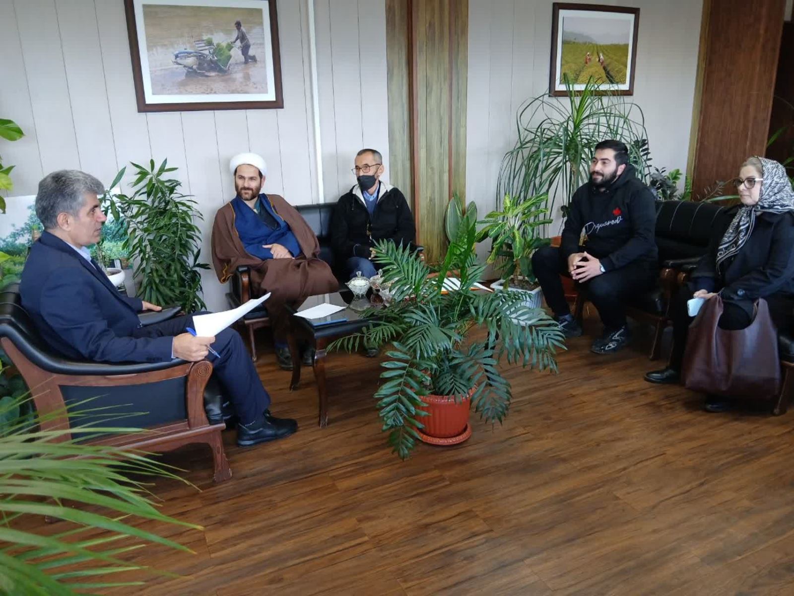 ملاقات عمومی رئیس سازمان جهاد کشاورزی استان با بهره‌ داران گیلانی