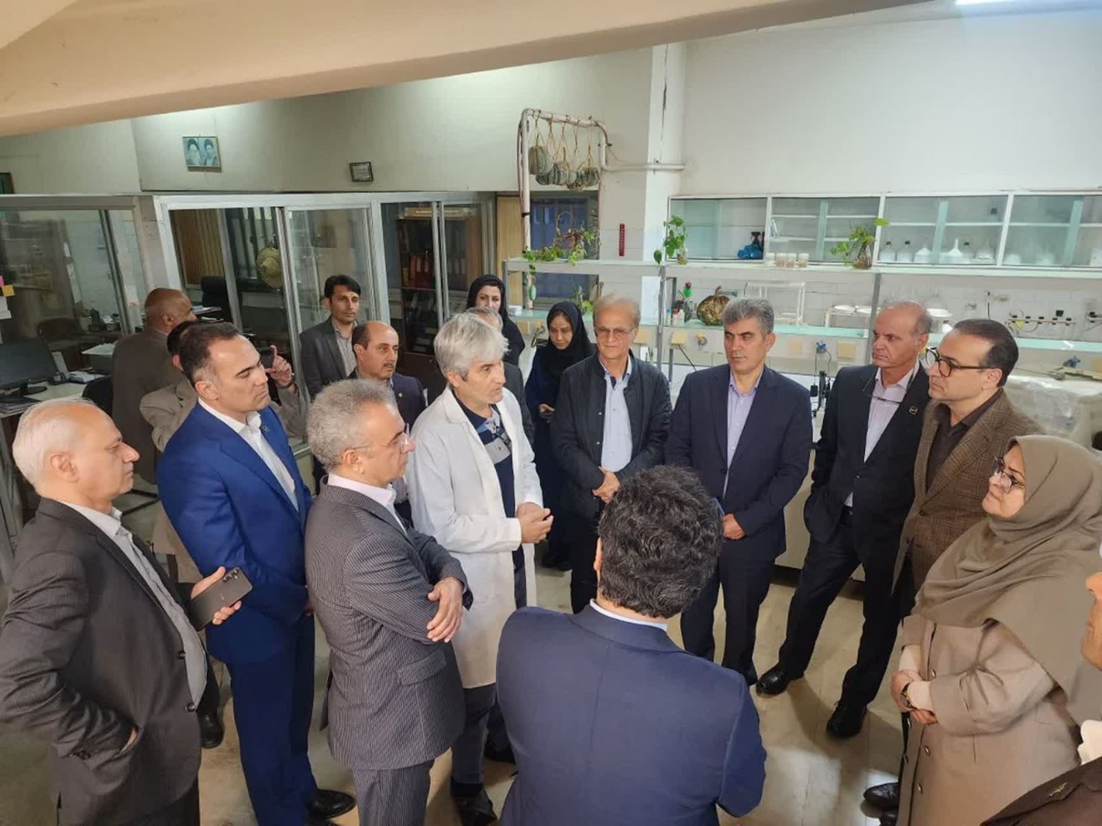 بازدید معاون رئیس‌جمهور و رئیس سازمان ملی استاندارد از مؤسسه تحقیقات برنج كشور