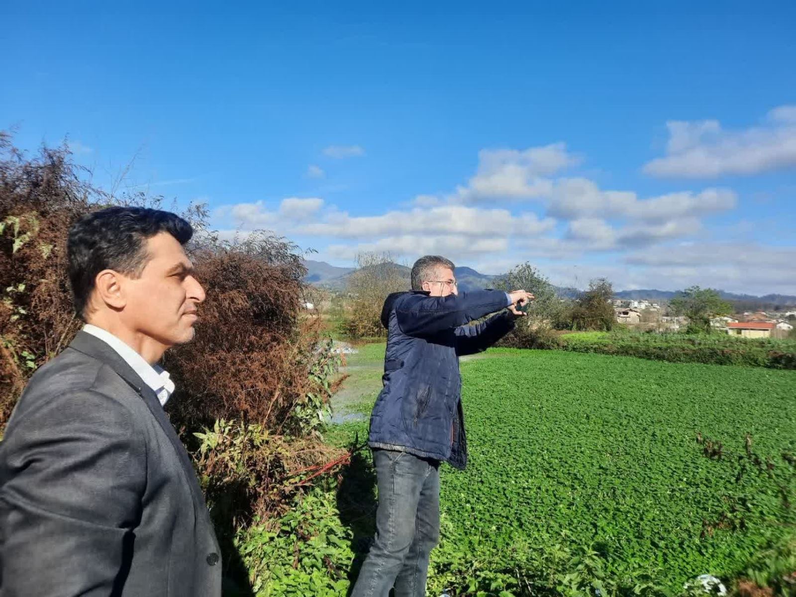 عملیات بررسی میدانی آب بندانهای لنگرود آغاز شد