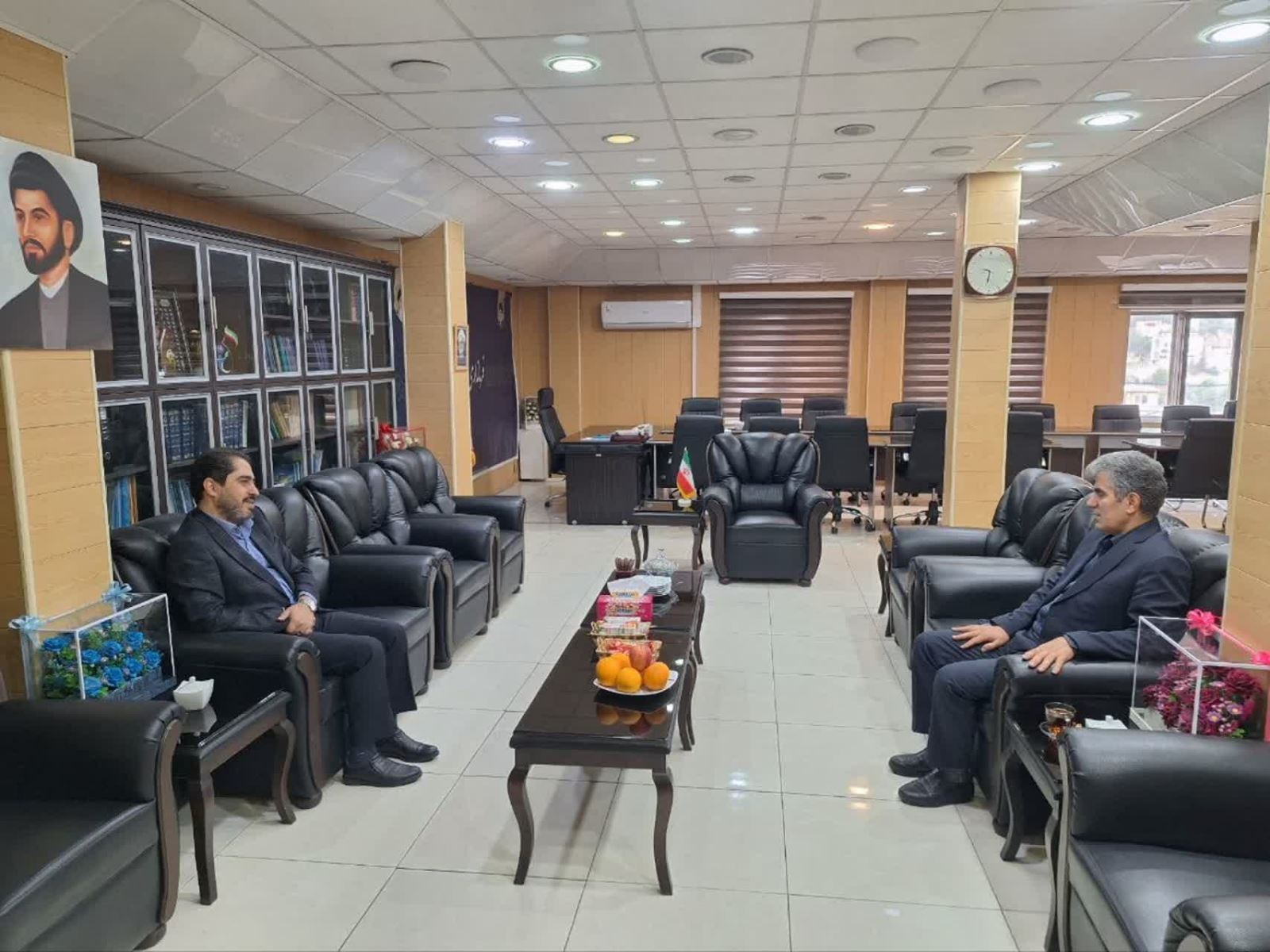 دیدار رئیس سازمان جهادکشاورزی استان گیلان با فرماندار شهرستان رودبار