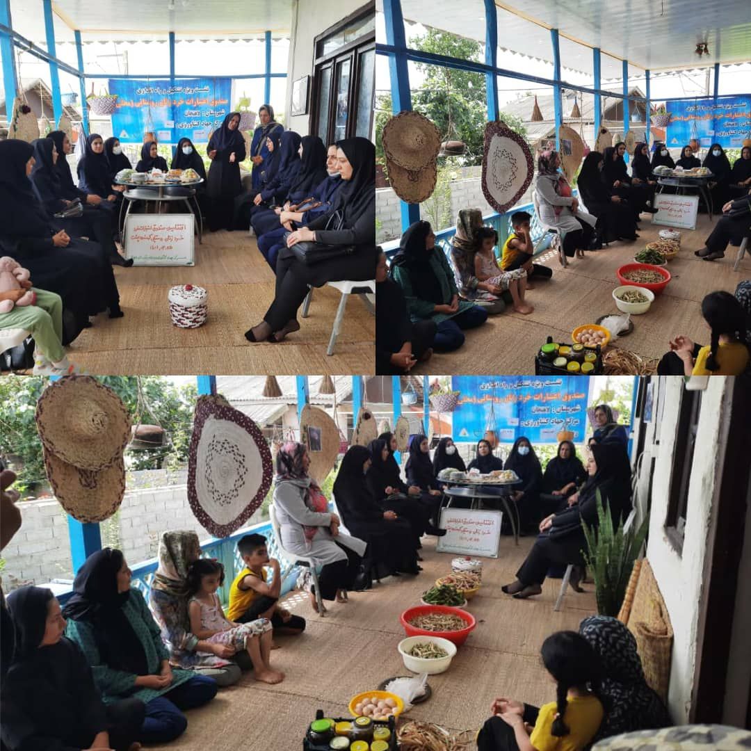 افتتاح صندوق خرد زنان روستایی  در شهرستان لاهیجان