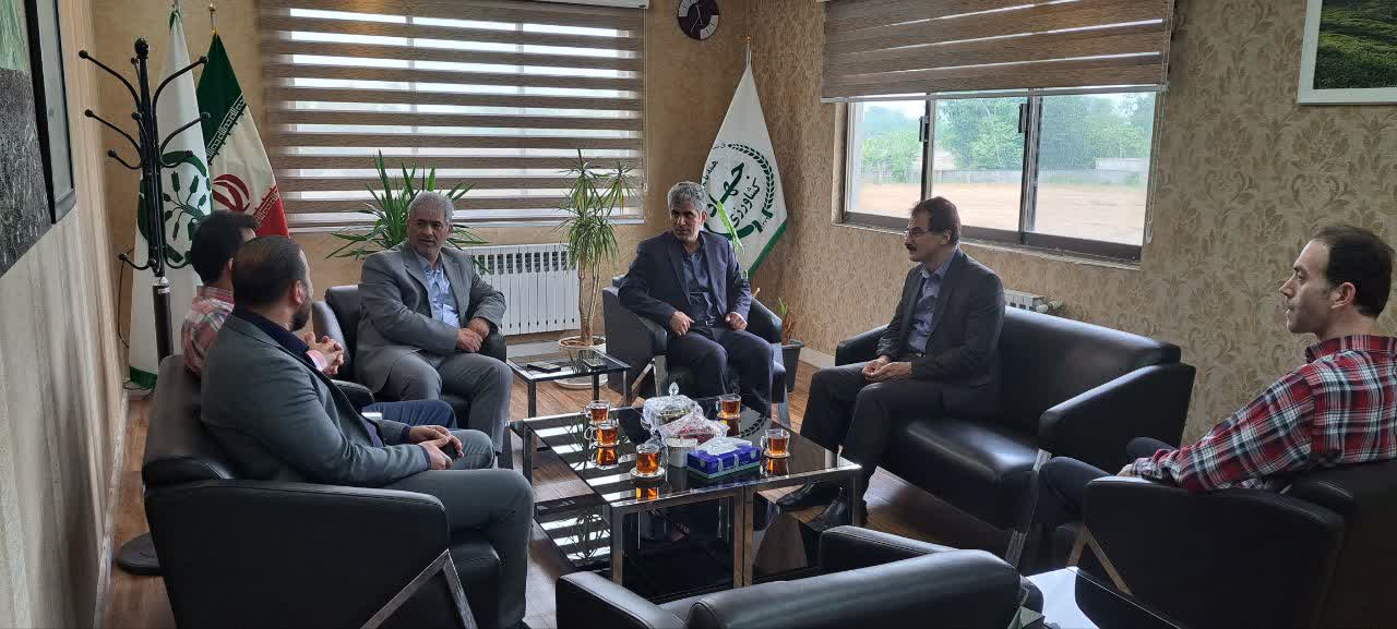 بازدید رئیس سازمان جهاد کشاورزی استان از شرکت خدمات حمایتی کشاورزی گیلان