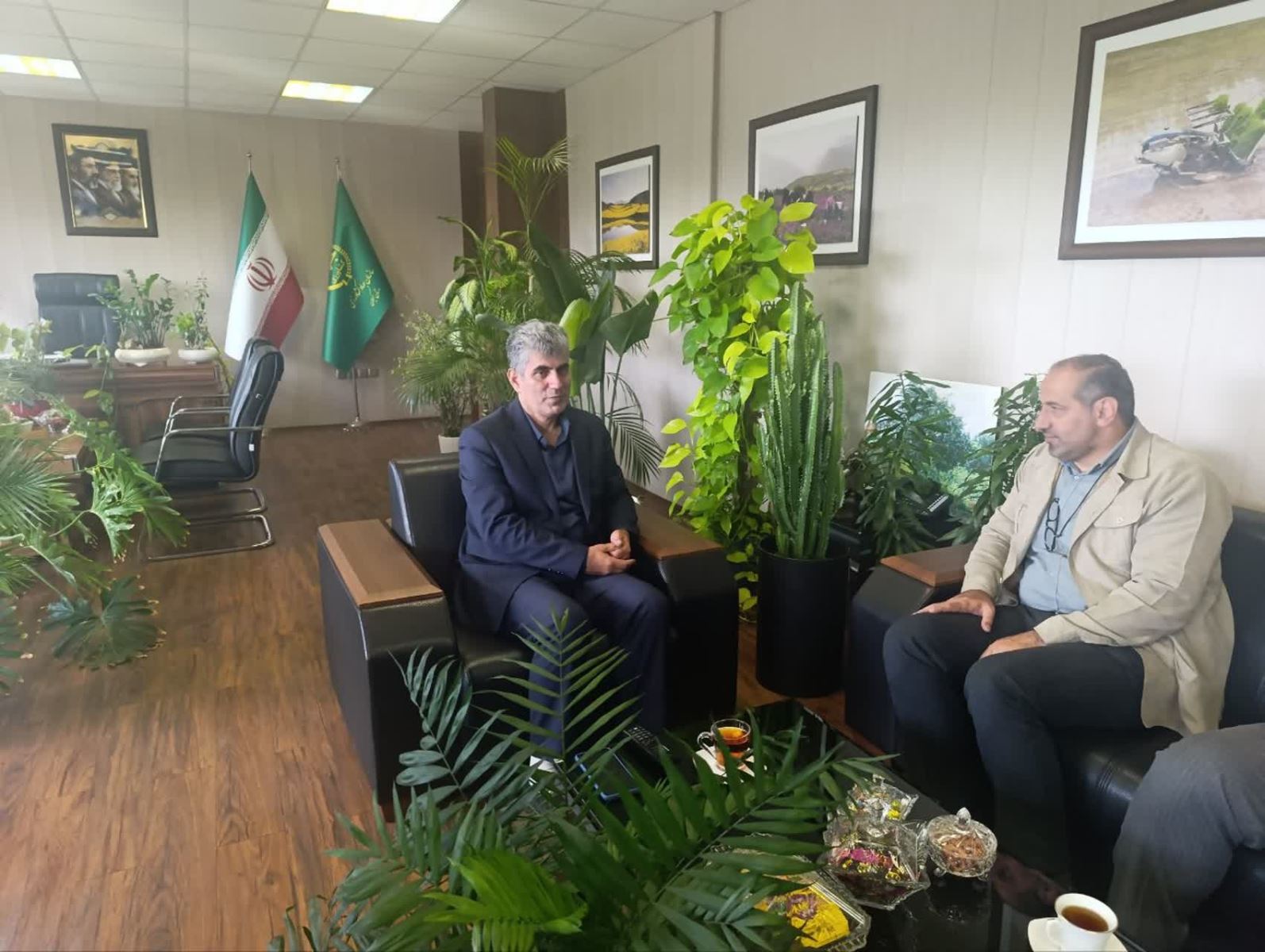 دیدار رئیس سازمان جهاد کشاورزی گیلان با نماینده مردم آستارا در مجلس