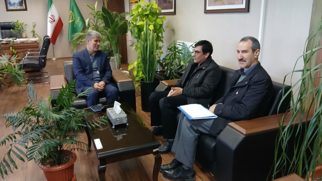 دیدار رئیس سازمان جهاد کشاورزی گیلان با مشاور وزیر 