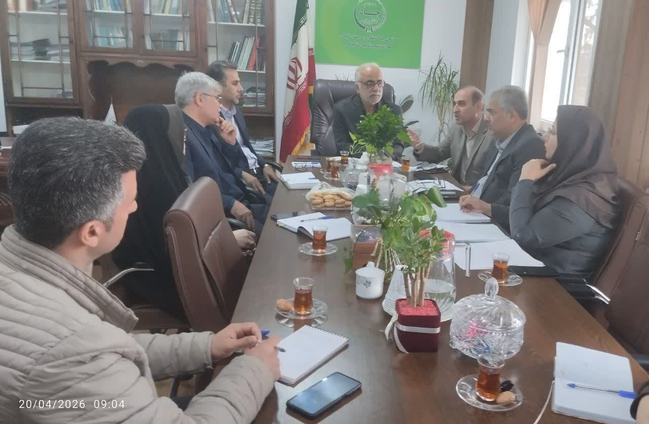 جلسه کمیته فنی کود در سازمان جهاد کشاورزی گیلان برگزار شد