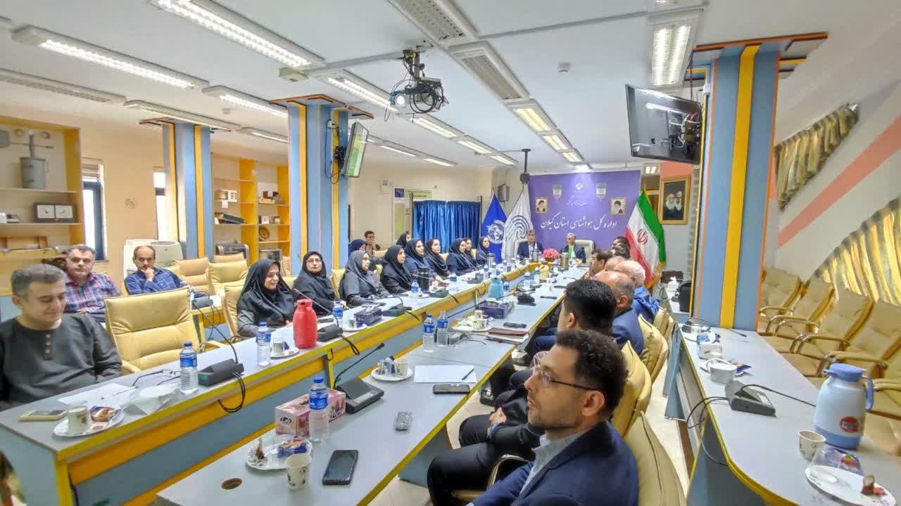 از ۲۷ کارشناس فعال اداره کل هواشناسی گیلان و سازمان جهاد کشاورزی در حوزه سامانه تهک  تجلیل شد