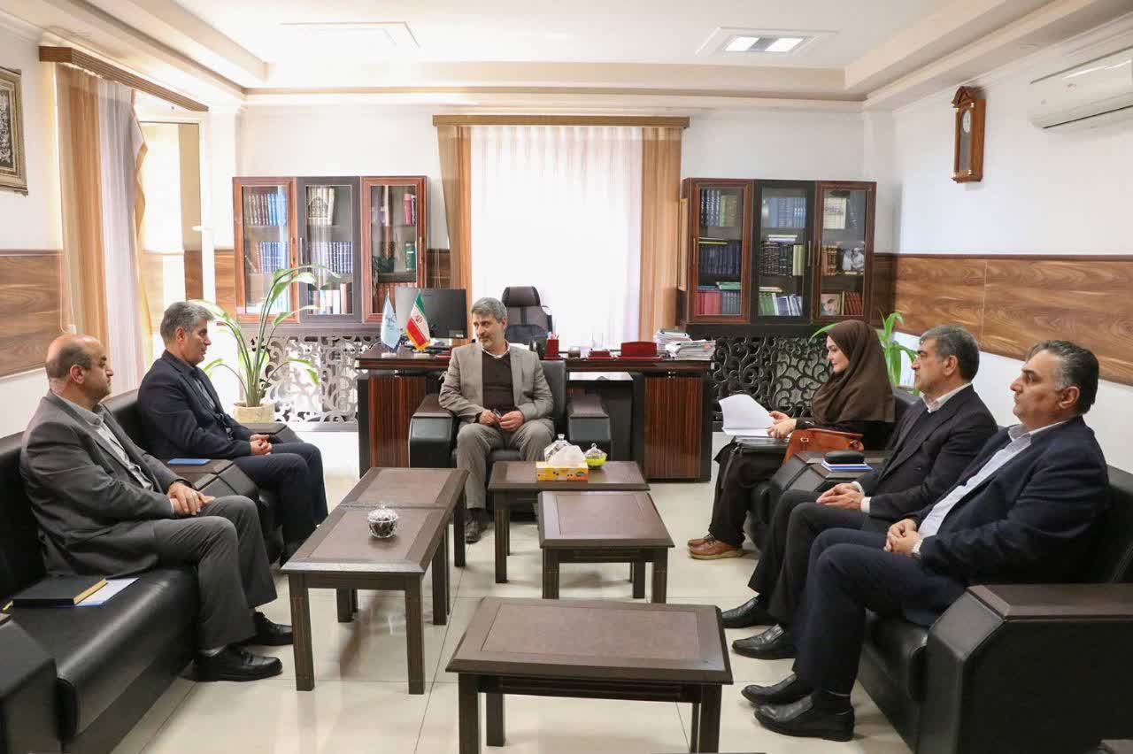 دیدار رئیس سازمان جهاد کشاورزی استان با رئیس کل دادگستری گیلان