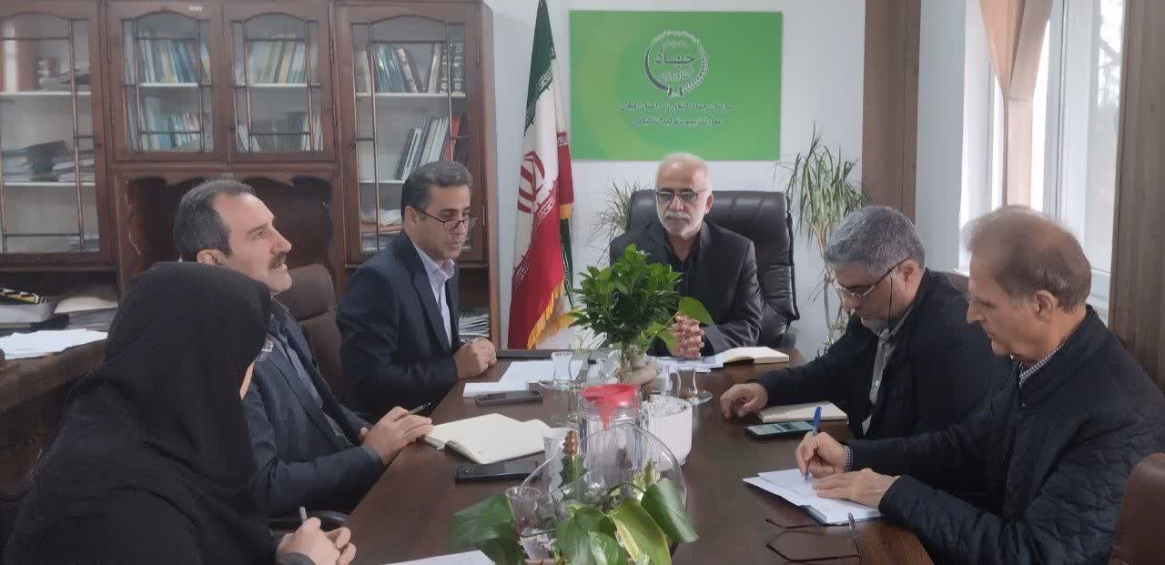 برگزاری جلسه بازتنظیم تقویم زراعی برنجکاری در سازمان جهادکشاورزی استان گیلان