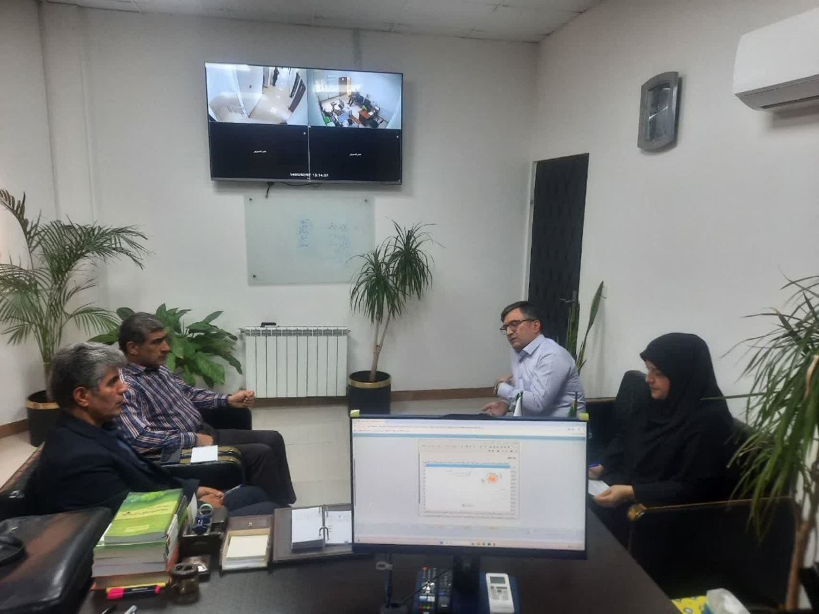 بازدید رئیس سازمان جهاد کشاورزی استان از امور اراضی گیلان