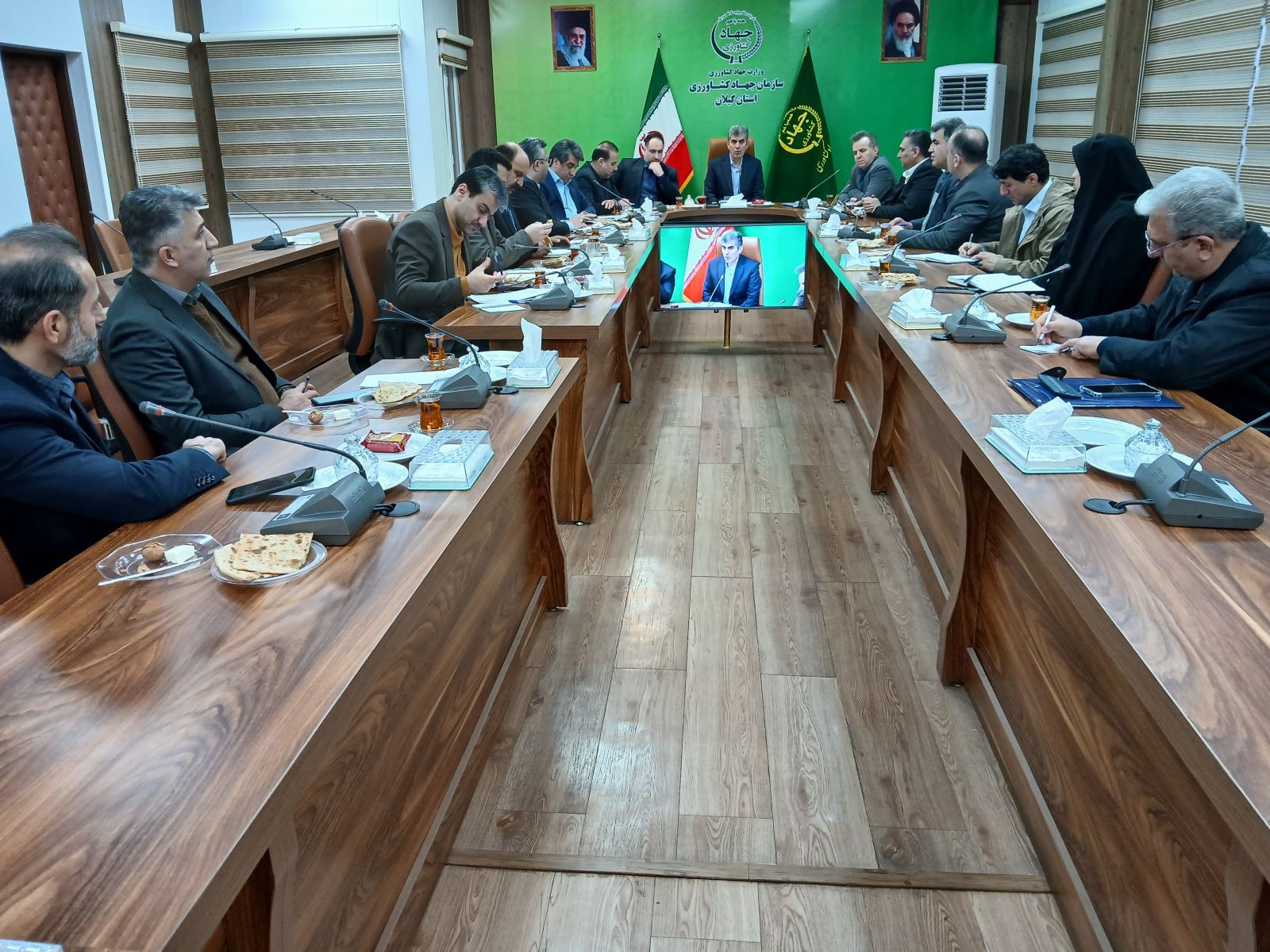 با حضور مدیران جهاد کشاورزی در شهرستانهای استان؛ ستاد اجرای طرح کارآمدسازی نظام یارنه ای گیلان تشکیل شد