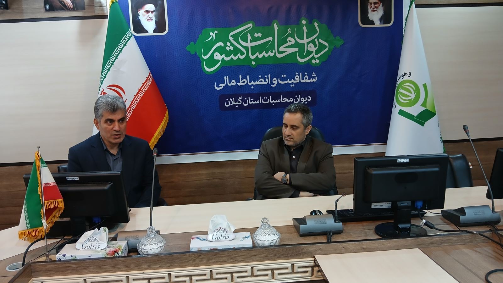 دیدار رئیس و مدیران خانواده بزرگ جهاد کشاورزی استان با مدیرکل دیوان محاسبات گیلان